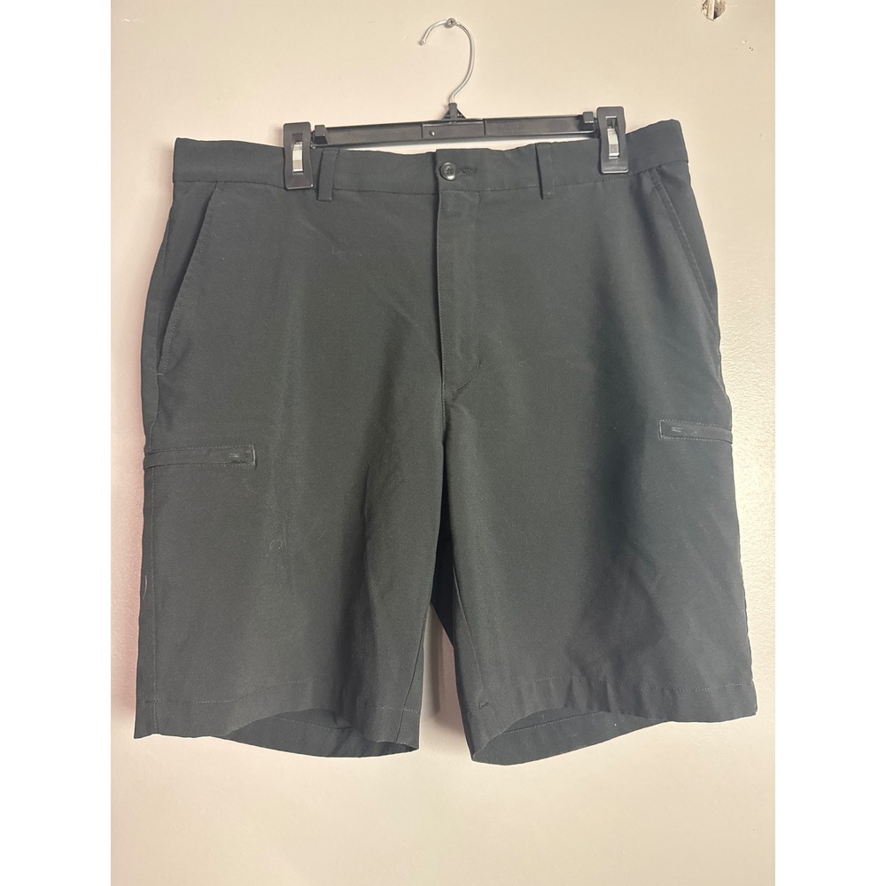 Pro Tour Golf Shorts Mens 36 Black Excellent Stretch Performance 2 Side Pockets